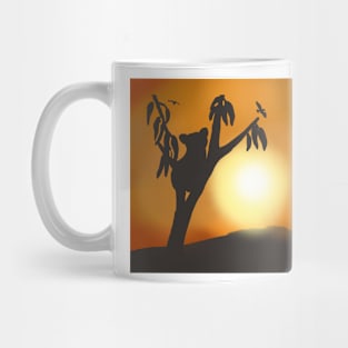 Koala in the Australian Desert Mug